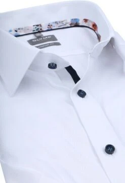 OLYMP Short Sleeve Overhemd Luxor Wit 12 OLYMP Short Sleeve Overhemd Luxor Wit -Kleding Kortingswinkel 77471 2 1