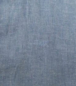 No-Excess No Excess Overhemd Linnen Blauw -Kleding Kortingswinkel 77483 3
