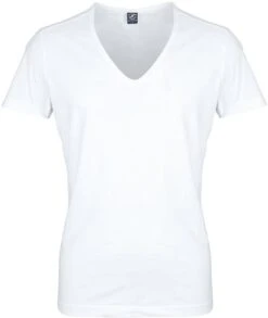 Suitable T-shirt Wit Diepe V-hals Vitaru Stretch 6 Pack -Kleding Kortingswinkel 77493 3