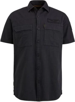 PME Legend Short Sleeve Overhemd Navy -Kleding Kortingswinkel 77497 1 1
