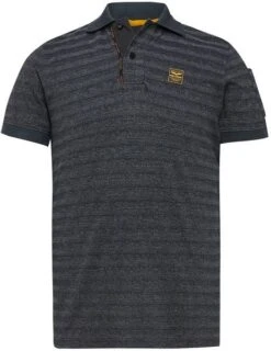 PME Legend Polo Streep Navy -Kleding Kortingswinkel 77501 1 1