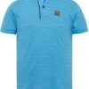 PME Legend Polo Streep Blauw -Kleding Kortingswinkel 77502 1