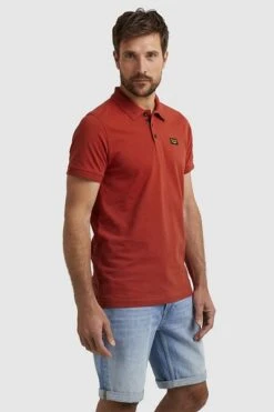 PME Legend Trackway Polo Roest -Kleding Kortingswinkel 77510 2