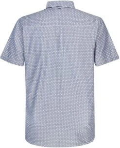 Petrol Short Sleeve Overhemd Print Blauw -Kleding Kortingswinkel 77521 2 1