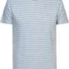 Petrol T-Shirt Gestreept Lichtblauw -Kleding Kortingswinkel 77526 1