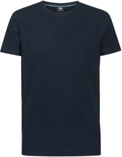 Petrol T-Shirt Strepen Navy -Kleding Kortingswinkel 77530 1 1