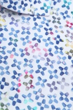 R2 Overhemd Print Blauw -Kleding Kortingswinkel 77589 3 1