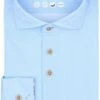R2 Knitted PiquÃ© Overhemd Lichtblauw -Kleding Kortingswinkel 77592 1