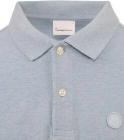 KnowledgeCotton Apparel Polo Lichtblauw -Kleding Kortingswinkel 77622 2 1