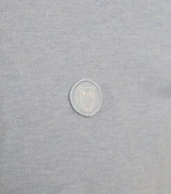 KnowledgeCotton Apparel Polo Lichtblauw -Kleding Kortingswinkel 77622 3