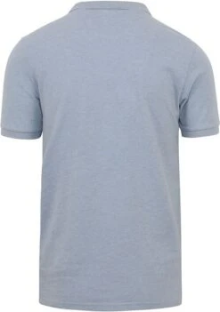 KnowledgeCotton Apparel Polo Lichtblauw -Kleding Kortingswinkel 77622 4