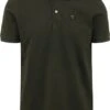 KnowledgeCotton Apparel Polo Donkergroen -Kleding Kortingswinkel 77623 1