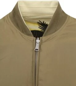 Scotch And Soda Reversible Bomberjas Groen -Kleding Kortingswinkel 77635 3