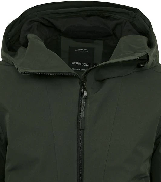 Didriksons Basil Jas Donkergroen 4 Didriksons Basil Jas Donkergroen - Afbeelding 2