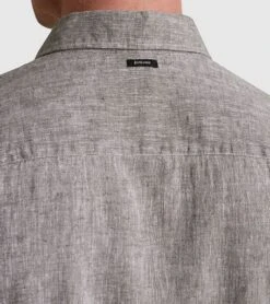 Vanguard Overhemd Linnen Bruin -Kleding Kortingswinkel 77655 6