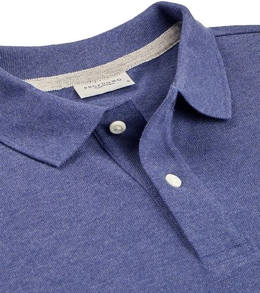 Profuomo Polo Indigoblauw Melange 7 Profuomo Polo Indigoblauw Melange - Afbeelding 5