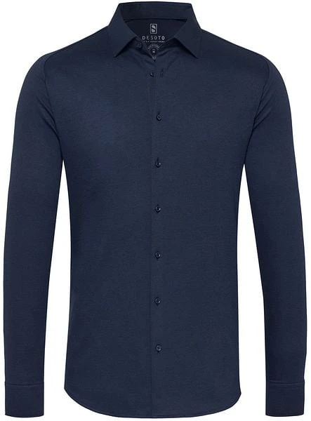 Desoto Overhemd Kent Navy 5 Desoto Overhemd Kent Navy - Afbeelding 3