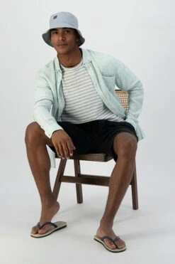 Dstrezzed Overhemd Linnen Lichtgroen -Kleding Kortingswinkel 77732 4