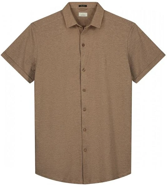 Dstrezzed Short Sleeve Overhemd Bruin 6 Dstrezzed Short Sleeve Overhemd Bruin - Afbeelding 4