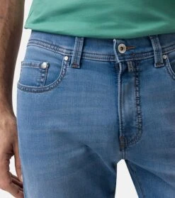 Pierre Cardin Broek Lyon Tapered Futureflex Vintage Blauw -Kleding Kortingswinkel 77745 4