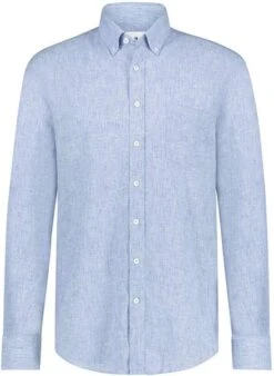 State Of Art Overhemd Melange Blauw -Kleding Kortingswinkel 77761 1 1