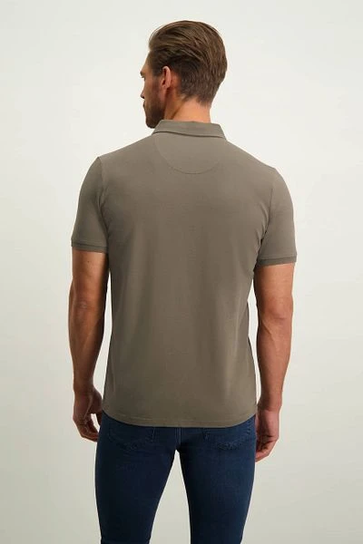 State Of Art Pique Polo Logo Sepia 5 State Of Art Pique Polo Logo Sepia - Afbeelding 3