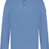 State Of Art Pique Longsleeve Polo Logo Blauw -Kleding Kortingswinkel 77768 1