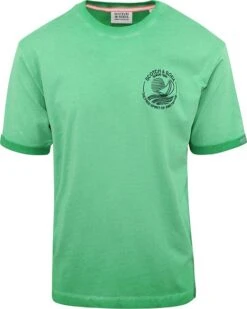 Scotch And Soda Scotch & Soda T-Shirt Logo Groen