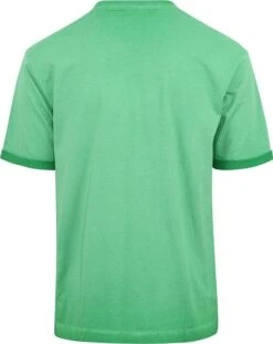 Scotch And Soda Scotch & Soda T-Shirt Logo Groen -Kleding Kortingswinkel 77784 5