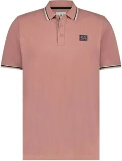 State Of Art Pique Polo Logo Roze -Kleding Kortingswinkel 77811 1 1
