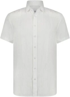 State Of Art Short Sleeve Overhemd Linnen Wit 12 State Of Art Short Sleeve Overhemd Linnen Wit -Kleding Kortingswinkel 77820 1 1