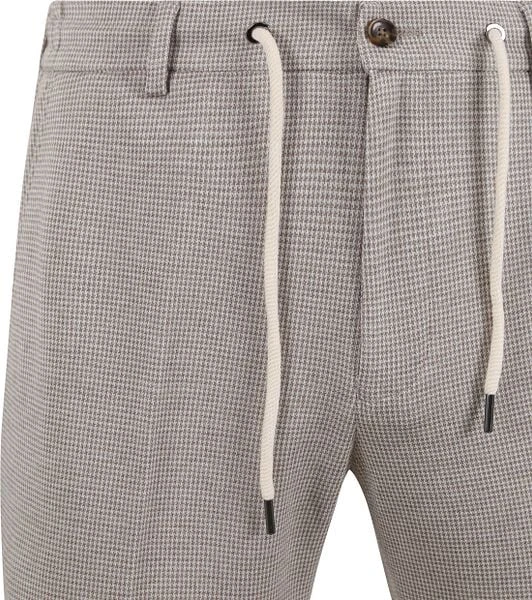 Suitable Pantalon Jersey Pied De Poule Beige 8 Suitable Pantalon Jersey Pied De Poule Beige - Afbeelding 6