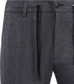 Suitable Pantalon Jersey Pied De Poule Navy -Kleding Kortingswinkel 77862 2 1