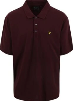 Lyle And Scott Polo Burgundy Bordeaux 12 Lyle And Scott Polo Burgundy Bordeaux -Kleding Kortingswinkel 77878 1 1