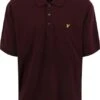 Lyle And Scott Polo Burgundy Bordeaux -Kleding Kortingswinkel 77878 1
