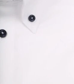 Ledub Short Sleeve Overhemd Wit Navy 10 Ledub Short Sleeve Overhemd Wit Navy -Kleding Kortingswinkel 77954 3