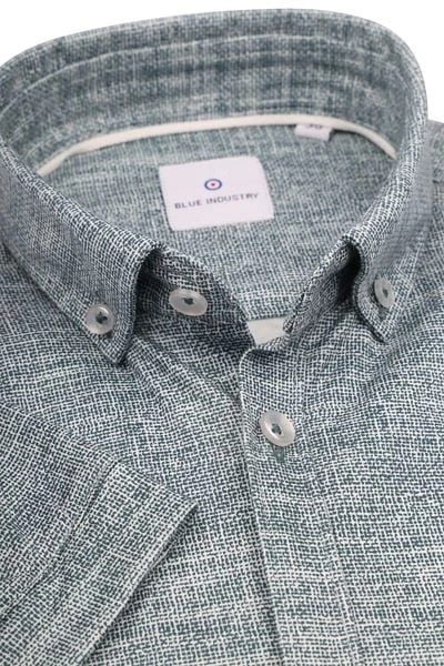 Blue Industry Short Sleeve Overhemd Print Groen 7 Blue Industry Short Sleeve Overhemd Print Groen - Afbeelding 5