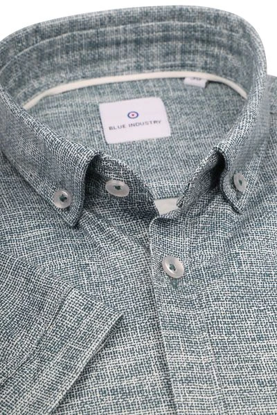 Blue Industry Short Sleeve Overhemd Print Groen 4 Blue Industry Short Sleeve Overhemd Print Groen - Afbeelding 2