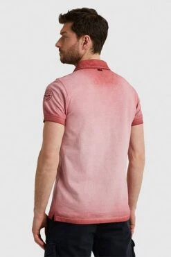 PME Legend Poloshirt Vintage Roze -Kleding Kortingswinkel 78019 4