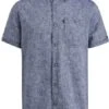 Vanguard Short Sleeve Overhemd Linnen Blauw -Kleding Kortingswinkel 78032 1