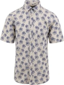 Suitable Short Sleeve Overhemd Simon Blauw -Kleding Kortingswinkel 78035 1 1