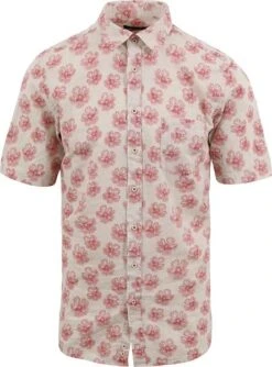 Suitable Short Sleeve Overhemd Simon Rood -Kleding Kortingswinkel 78036 1 1
