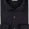Profuomo Strijkvrij Overhemd Zwart -Kleding Kortingswinkel 9645 10